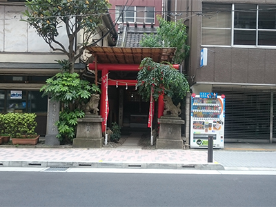 Brillia 銀座id　宝珠稲荷神社