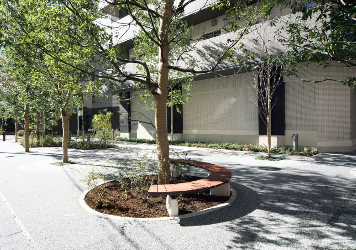 Brillia Tower 大崎  緑豊かな空間の彩り シェアウォーク