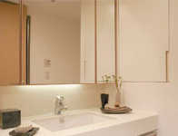 Brillia Tower 大崎  Equipment 設備・仕様 収納スペース付三面鏡