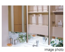 Brillia 小日向一丁目 　Sanitary　水周り　三面鏡裏収納