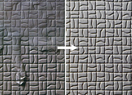 Brillia 世田谷喜多見 　Powder Room　浴室・洗面・トイレ　カラリ床