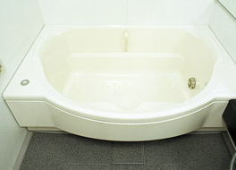 Brillia 世田谷喜多見 　Powder Room　浴室・洗面・トイレ　シェル型浴槽