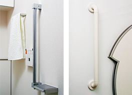 Brillia 世田谷喜多見 　Comfortable　快適性　手摺の設置、手摺下地補強