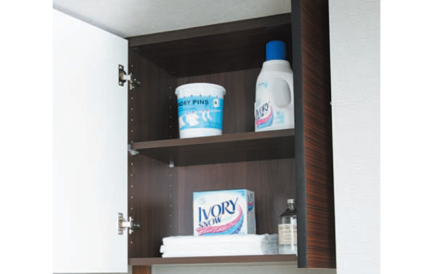 Brillia 成増 Urban Terrace　Storage　収納　洗濯機置場上部吊り収納