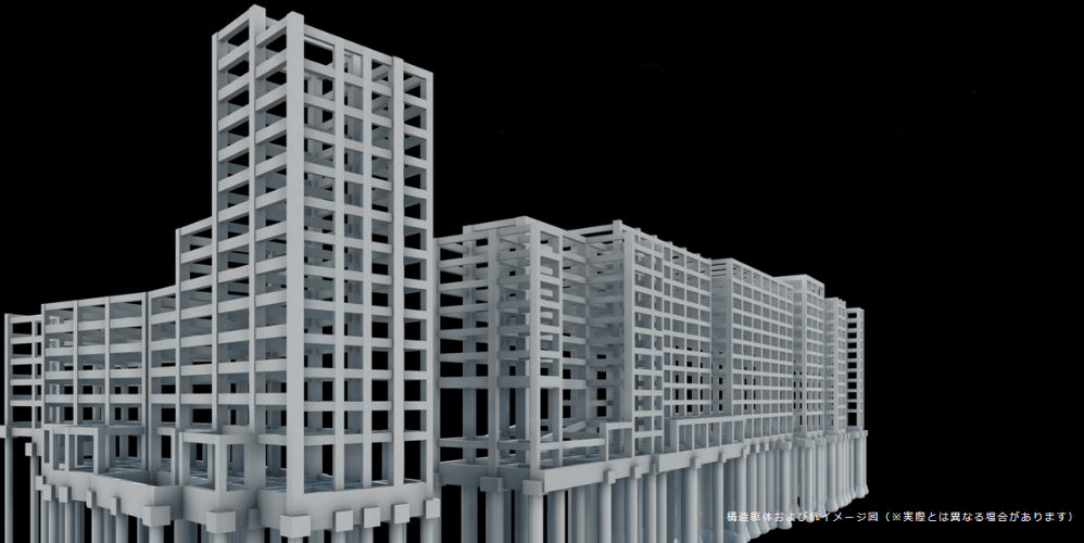 Brillia 成増 Season Terrace　柔軟な設計と建物を支える耐久性