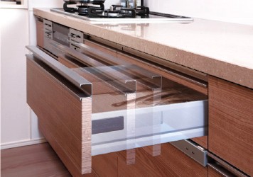 Brillia 北浦和　Kitchen　キッチン　ソフトクローズ機能付収納