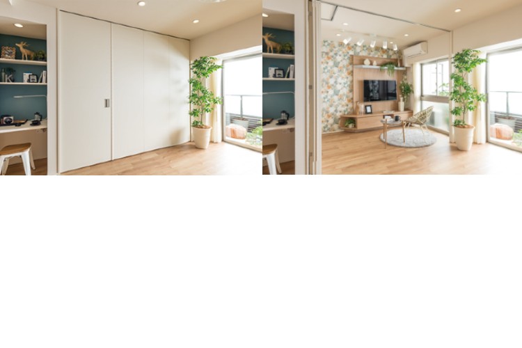 Brillia 西国立　Storage&Wall Door　収納・ウォールドア　ウォールドア