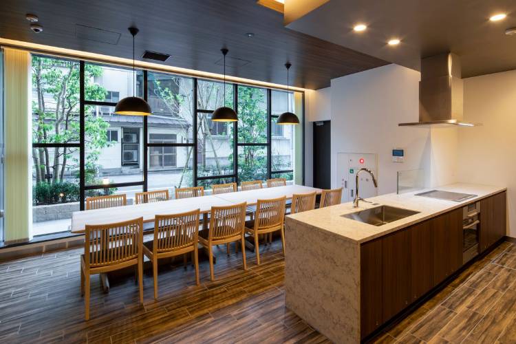 Brillia 上野 Garden　シェアラウンジ