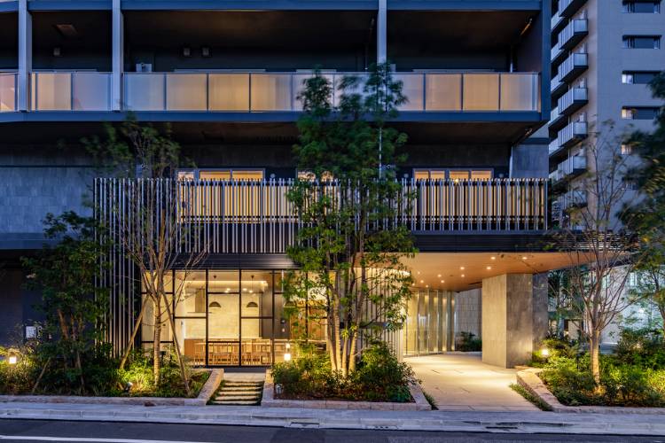 Brillia 上野 Garden　オープンスペース