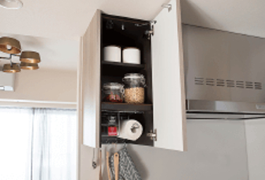 Brillia 上野 Place Kitchen キッチン マルチハンガーラック吊戸棚