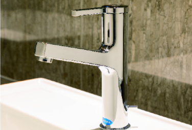 白金ザ・スカイ　POWDER ROOM　シングルレバー混合水栓