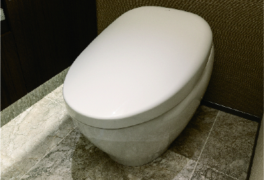 白金ザ・スカイ　POWDER ROOM　ウォシュレット一体型便器
