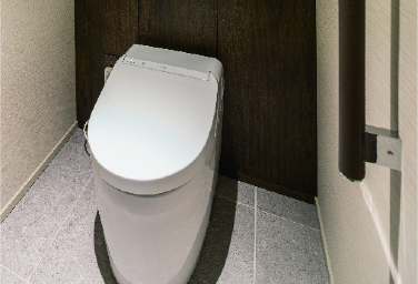 白金ザ・スカイ　POWDER ROOM　ウォシュレット一体型便器