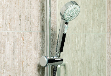 白金ザ・スカイ　BATH ROOM　グローエ社製シャワーヘッド