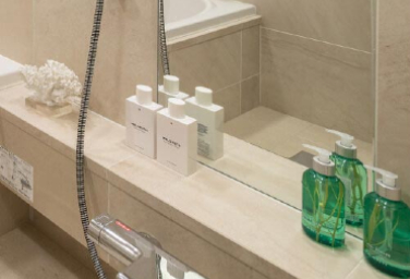 白金ザ・スカイ　BATH ROOM　浴室カウンター