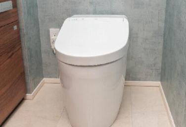 白金ザ・スカイ　POWDER ROOM　ウォシュレット一体型便器