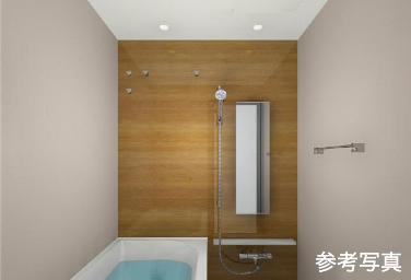 白金ザ・スカイ　BATH ROOM　化粧鋼板壁パネル