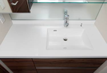 Brillia 八潮　Powder Room　洗面・トイレ　偏芯ボウル