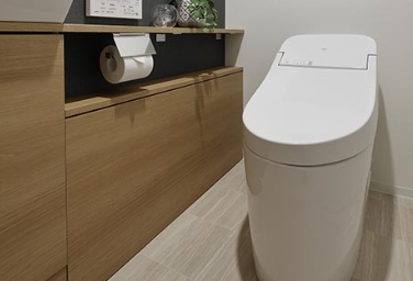 Brillia City 西早稲田　Powder Room　洗面・トイレ　節水トイレ