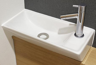 Brillia City 西早稲田　Powder Room　洗面・トイレ　トイレ手洗いカウンター