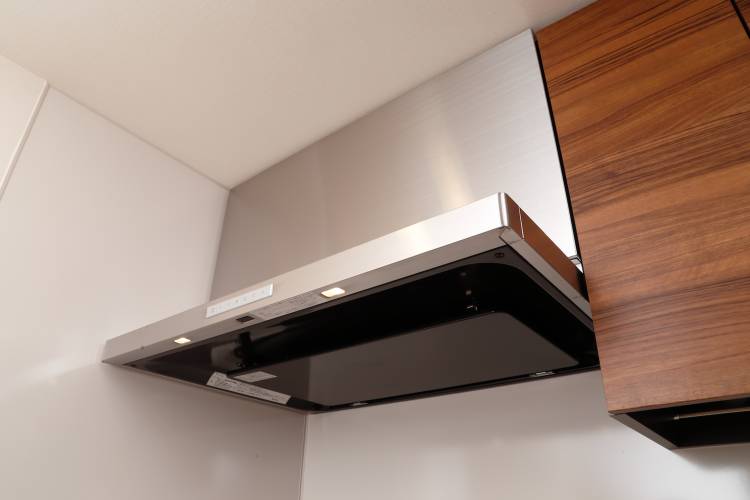 Brillia 旗の台　Kitchen　キッチン　整流板付レンジフード