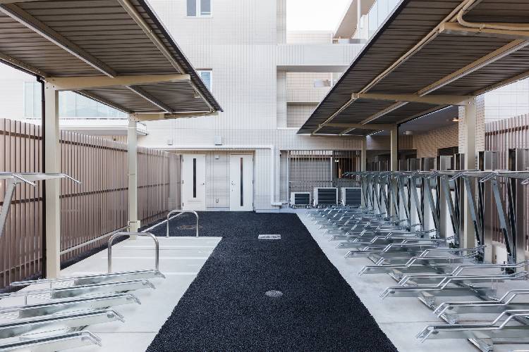 Brillia 旗の台　自転車置場・ミニバイク置場