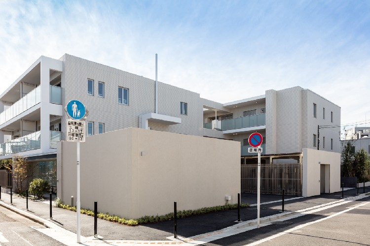 Brillia 旗の台　歩車分離設計