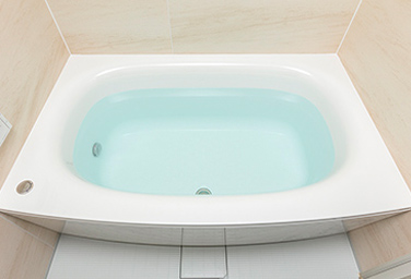 Brillia 目黒青葉台　Bath Room　浴室　　　※住戸により設備の有無、仕様が異なります。　保温浴槽（弓形）