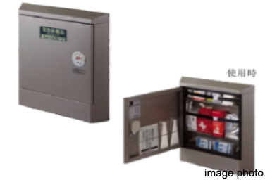 Brillia Tower 池袋 West　Safety　防災　エレベーター内防災キャビネット