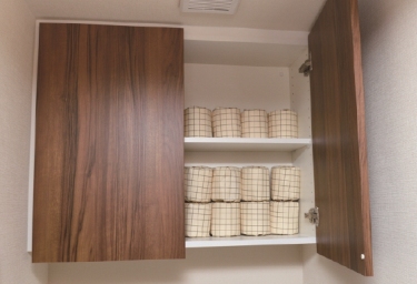 Brillia Tower 有明 MID CROSS　トイレ内収納