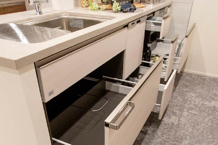 Brillia 目黒大橋　Kitchen　キッチン　キッチン引き出し収納