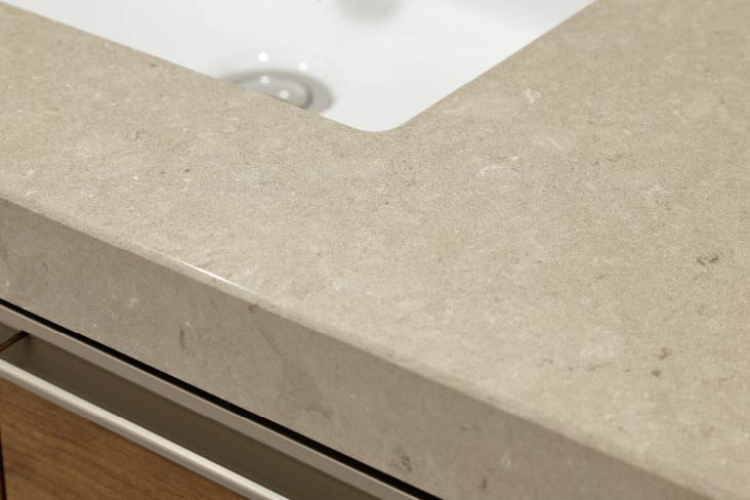 Brillia 目黒大橋　Powder Room　洗面室　シーザーストーン製洗面カウンター