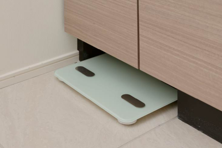 Brillia 目黒大橋　Powder Room　洗面室　ヘルスメーター収納