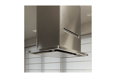 Brillia Tower 堂島　Kitchen　キッチン　強制同時吸排気型ステンレス製レンジフード