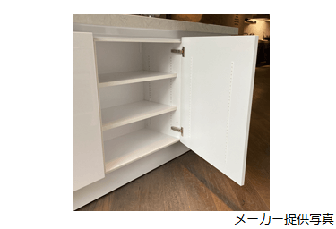 Brillia Tower 堂島　Kitchen　キッチン　キッチンカウンター下ダイニング側収納