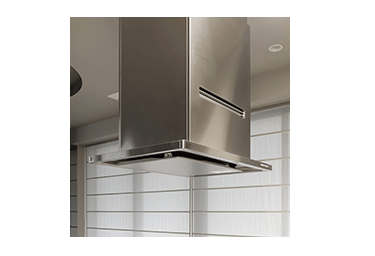 Brillia Tower 堂島　Ktichen　キッチン　強制同時吸排気型ステンレス製レンジフード