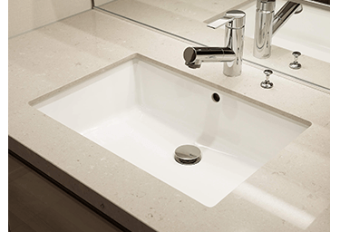 Brillia Tower 堂島　Dressing Room & Toilet　洗面室&トイレ　洗面ボウル