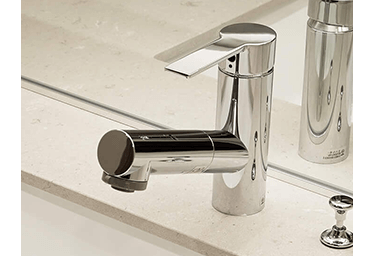 Brillia Tower 堂島　Dressing Room & Toilet　洗面室&トイレ　混合水栓