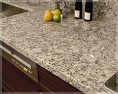 Brillia 大和郷　Kitchen　キッチン　天然石のキッチンカウンター