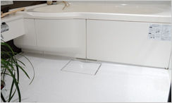 Brillia 関町北 　Bath Room　低床式ユニットバス＆浴室床パネル