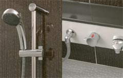 Brillia 品川中延 　Bath Room　浴室・洗面・トイレ　マッサージ機能付きシャワー ヘッド