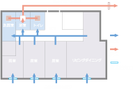 Brillia Mare 有明 TOWER&GARDEN　Room Faclities　居室設備　24時間微風量換気システム