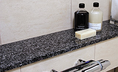 Brillia 駒込染井　Bath Room　浴室　天然石カウンター