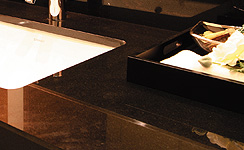 Brillia 駒込染井　Dressing Room　洗面室　天然石カウンター