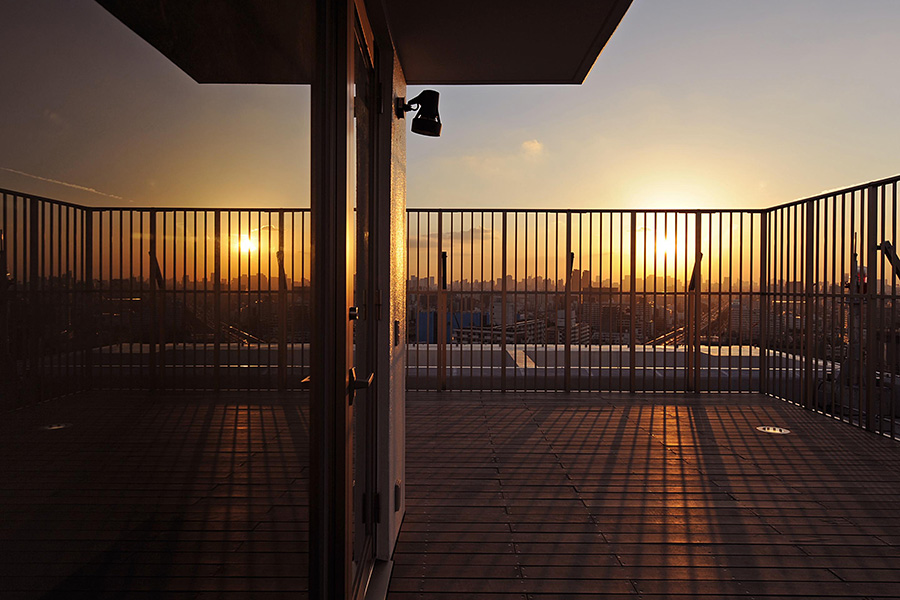 Brillia 大島小松川公園　展望デッキ