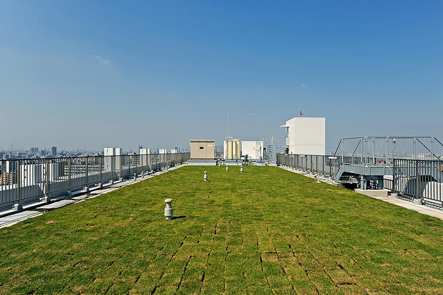 Brillia 大島小松川公園　屋上緑化