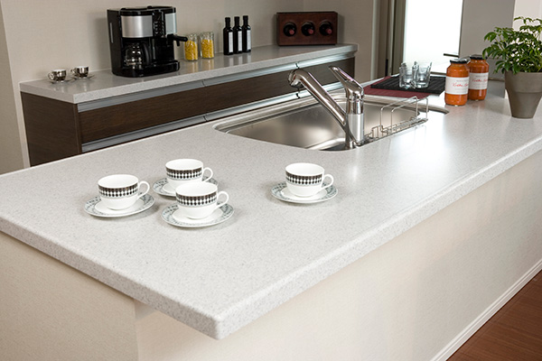 Brillia 大島小松川公園　人造大理石カウンタートップ