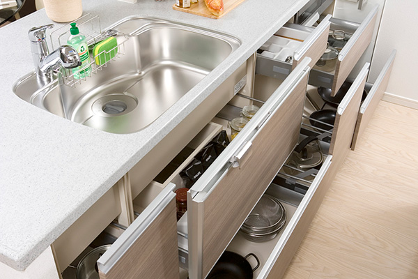 Brillia 大島小松川公園　オールスライド収納