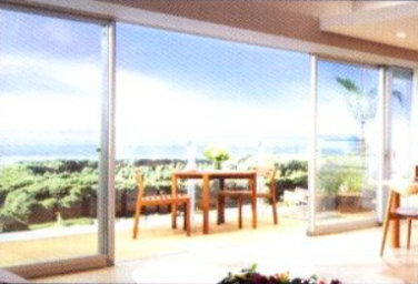 Brillia 稲毛海浜公園  Comfort 快適性 引き分けワイドサッシュ