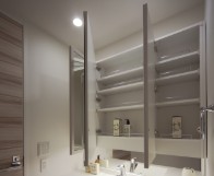 Brillia L-Sio萩山　Sanitary　水周り　三面鏡裏収納